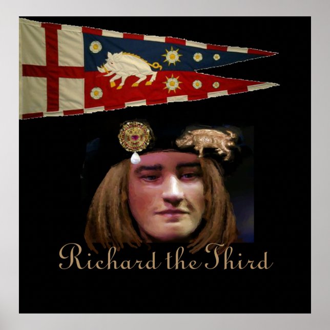Póster ¡Richard III está sonriendo! (Frente)