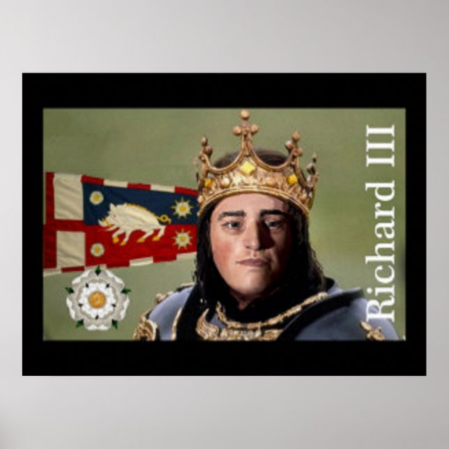 Póster Richard III listo para la batalla (Frente)