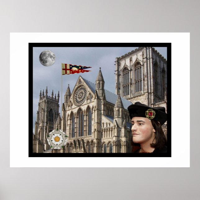 Póster Richard III y el ministro de York (Frente)