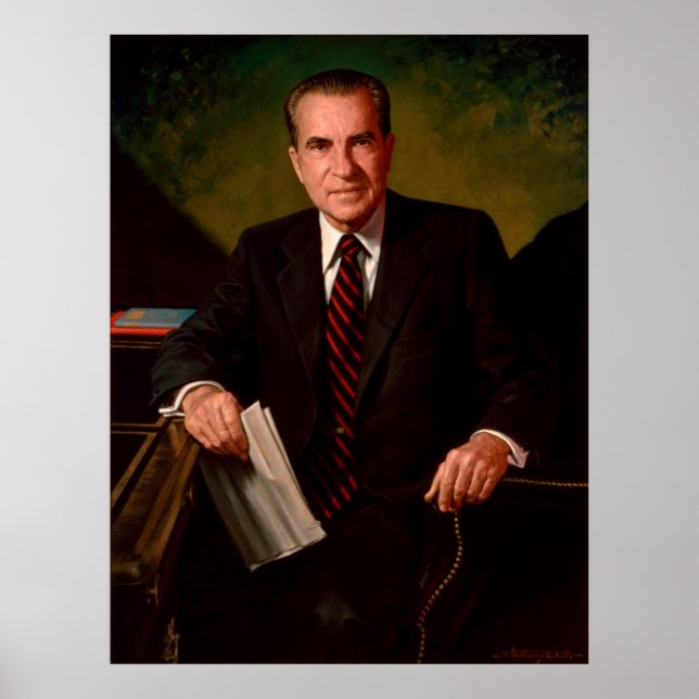 Póster RICHARD M. NIXON de James Anthony Wills (Frente)