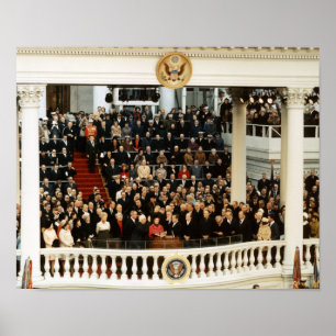 Póster Richard Nixon Toma De Juramento - 1969