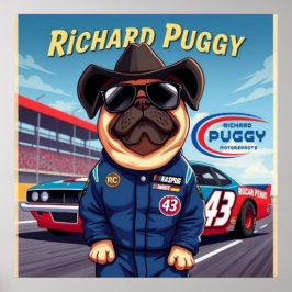 Póster Richard Puggy Motorsports