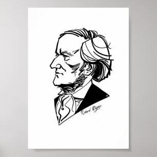 Póster Richard Wagner