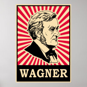 Póster Richard Wagner