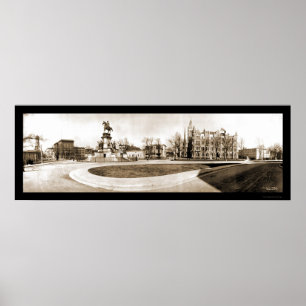 Póster Richmond, VA Capitol Photo 1909