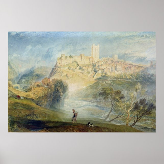 Póster Richmond, Yorkshire (Frente)