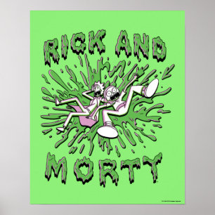 Póster RICK AND MORTY™ Caer En El Ácido Vat
