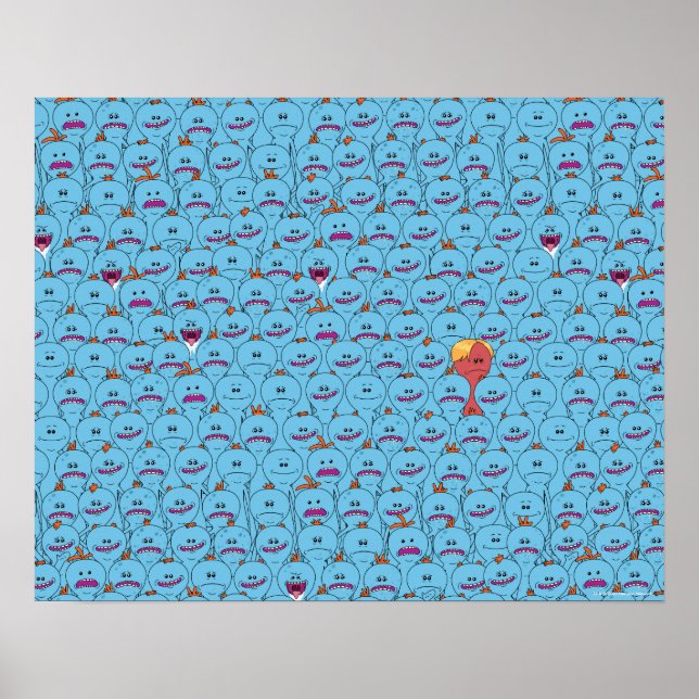 Póster RICK AND MORTY™ | Kirkland Sr. Meeseeks (Frente)