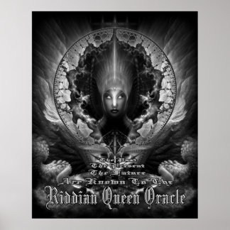 Póster Riddian Queen Oracle GS Archival Poster