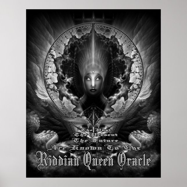 Póster Riddian Queen Oracle GS Archival Poster (Frente)