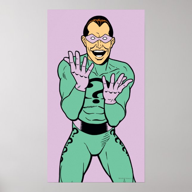 Póster Riddler (Frente)