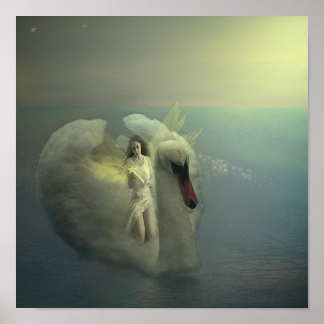 Póster Ride A White Swan (Frente)