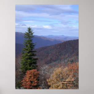 Póster Ridge azul, byEllenetta Marshall2006 de la