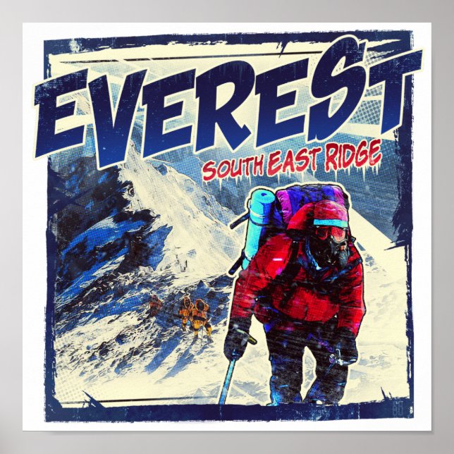 Póster Ridge del Sudeste del Everest (Frente)