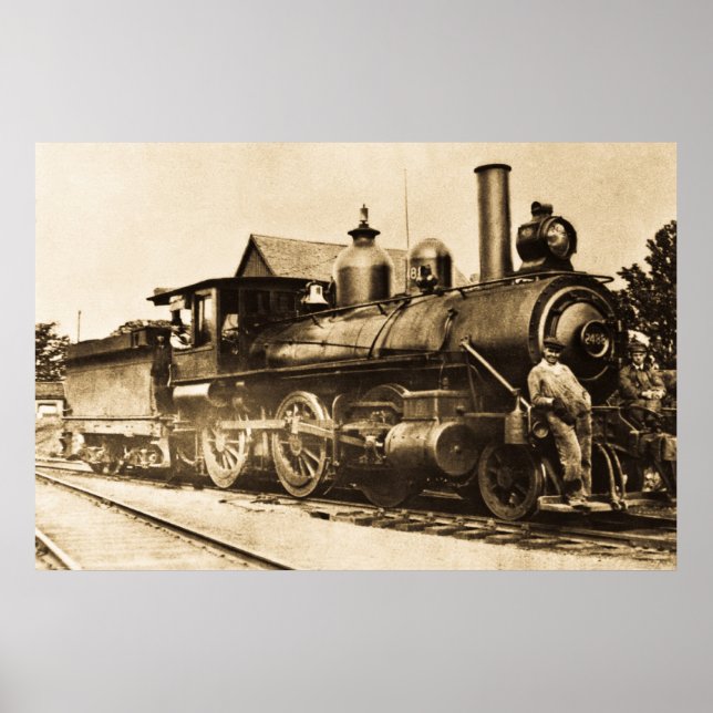 Póster Ridin' ese tren (Frente)