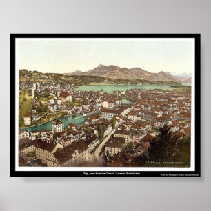 Póster Rigi, Alfalfa, Suiza