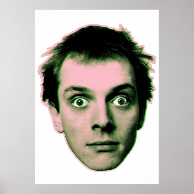 PÓSTER RIK MAYALL (Frente)