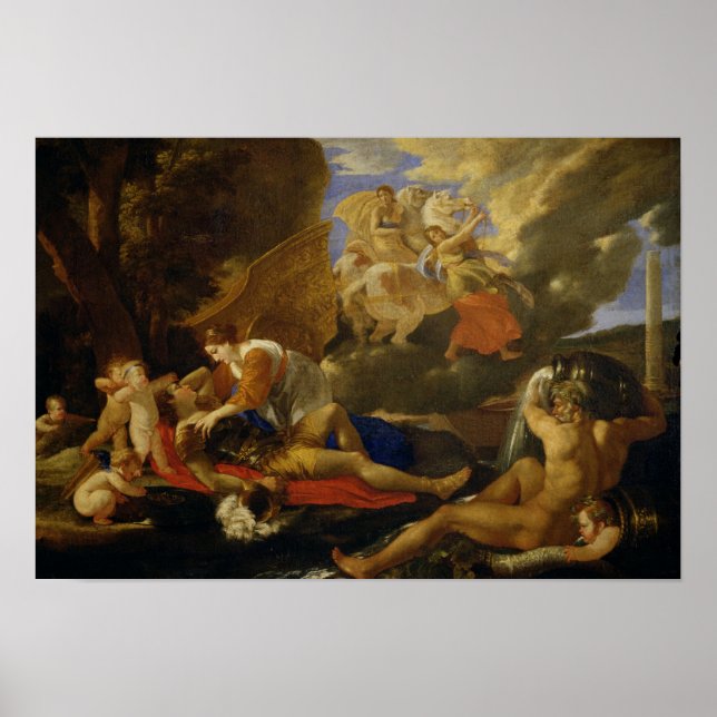 Póster Rinaldo and Armida (Frente)