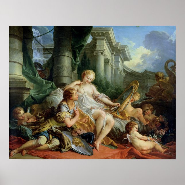 Póster Rinaldo and Armida, 1733 (Frente)