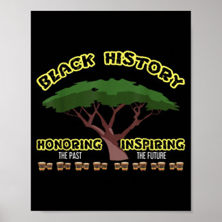 Póster Rindiendo homenaje al Mes de la Historia Negra