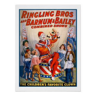 Póster Ringling Bros y Barnum & Bailey Circus