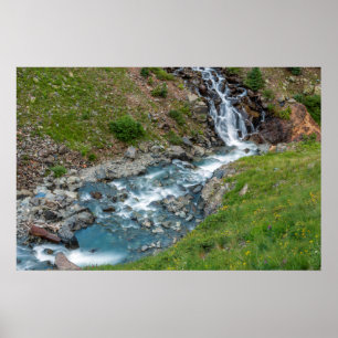 Póster Río Animas En Las Montañas