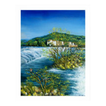 RÍO ARNO EN ROVEZZANO Florence Toscana Paisaje