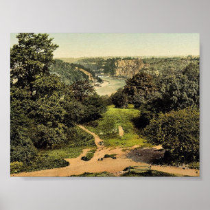 Póster Río Avon de Clifton Downs, Bristol, Inglaterra