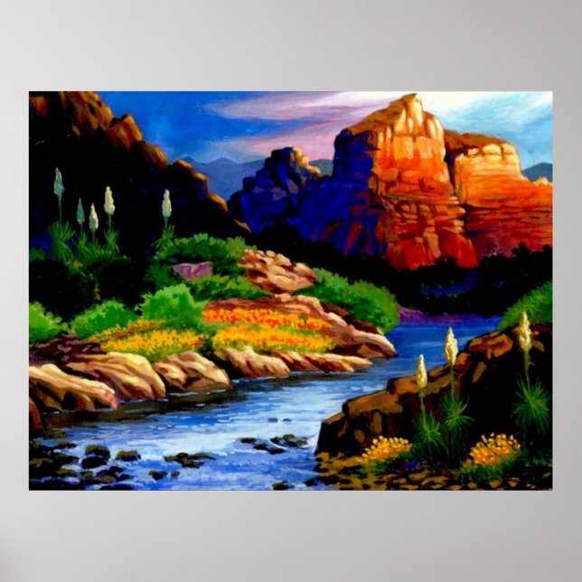 Póster Río Canyon (Frente)