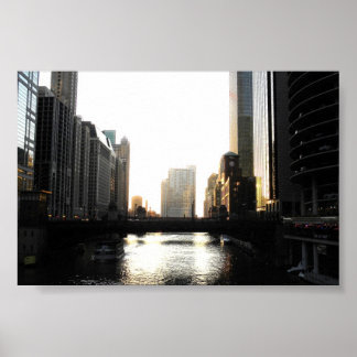 Póster Río Chicago