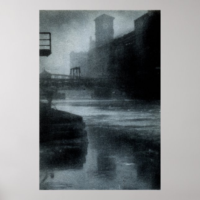 Póster Río Chicago 1912 (Frente)