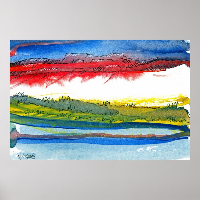 Póster Río Colorado (Frente)