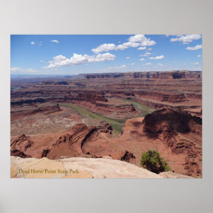Póster Río Colorado desde el Parque Estatal Horse Point