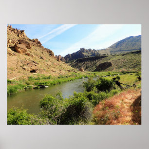 Póster Río Crocido, Oregón