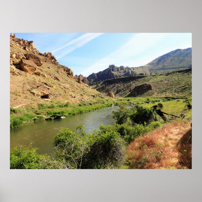 Póster Río Crocido, Oregón (Frente)