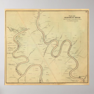 Póster Río de Allegheny