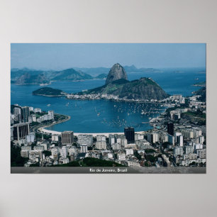 Póster Río de Janeiro, Brasil
