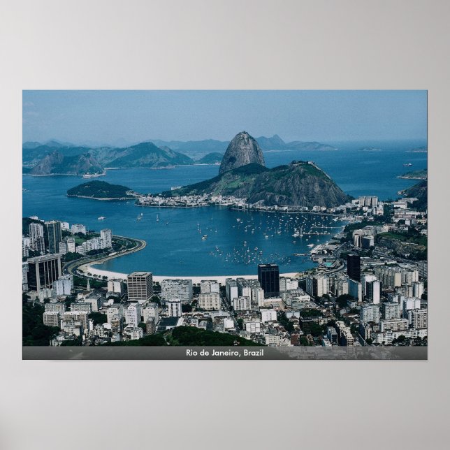 Póster Río de Janeiro, Brasil (Frente)