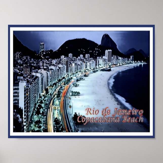 Póster Rio de Janeiro - Brazil - Poster (Frente)
