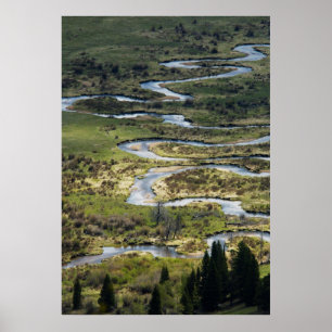 Póster río de la bobina en rmnp