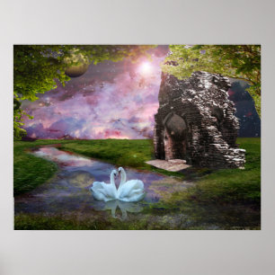 Póster Río de la luna.