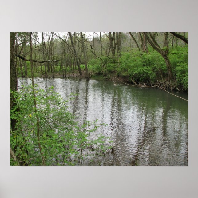 Póster Río de la Piedra (Frente)