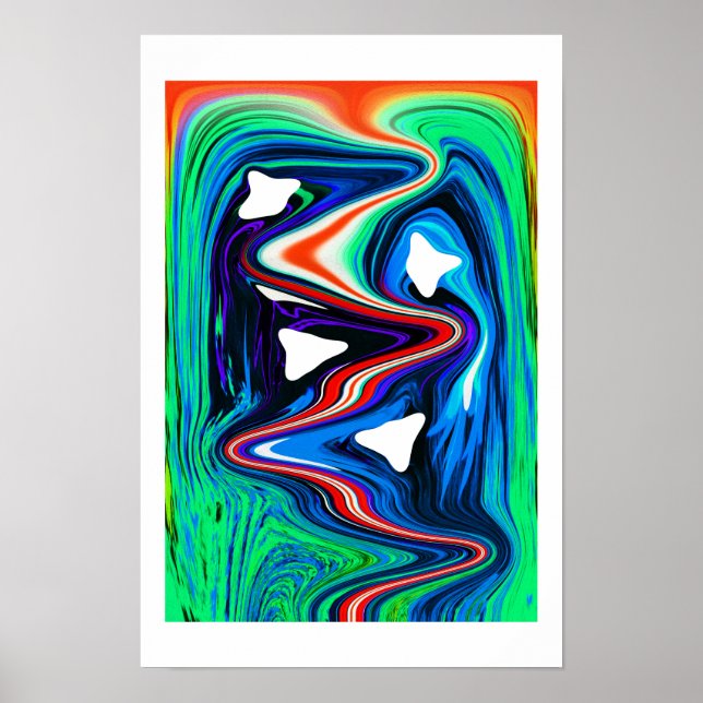 Póster Río de la Vida (Frente)