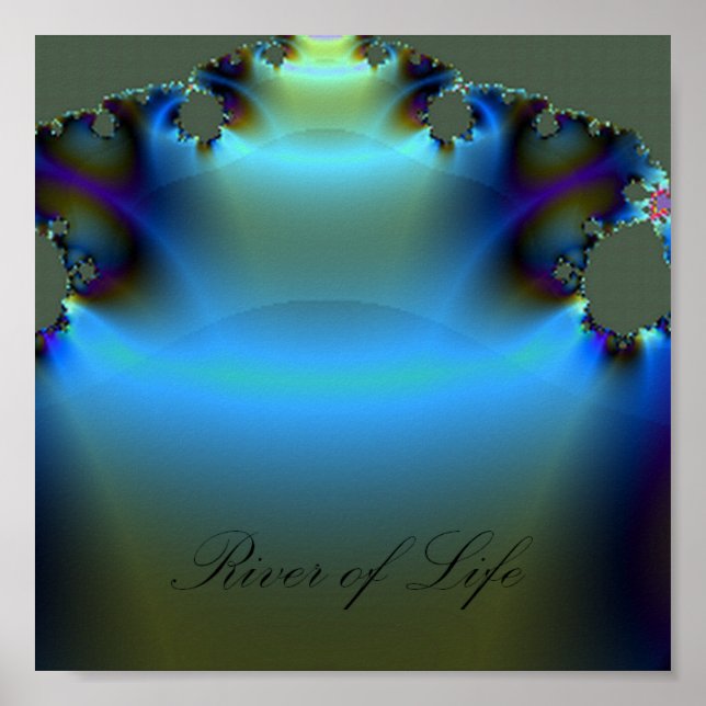 Póster Río de la Vida (Frente)