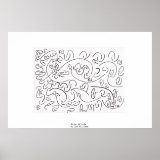 Póster Río de la Vida