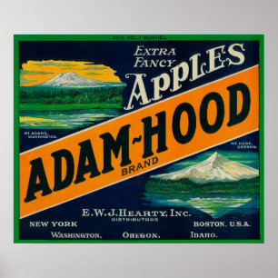 Póster Río de LabelHood del cajón de Apple de la