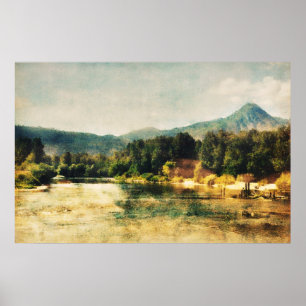 Póster Río de Wenatchee
