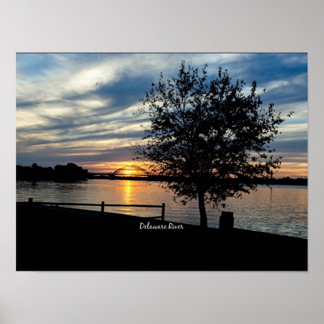 Póster Río Delaware (Frente)