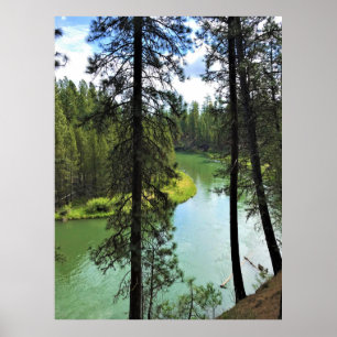 Póster Río Deschutes, OR