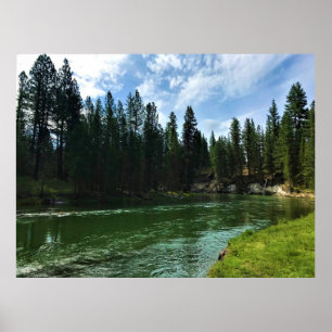 Póster Río Deschutes, Oregón